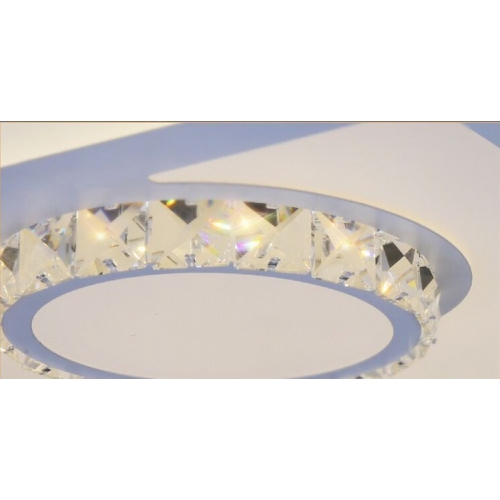 Plafon LED kryształ 58cm 72Watt P203